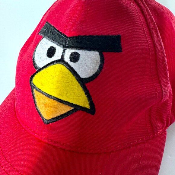 NWOT Angry Birds Baseball Cap | Snapback Adjustable Red Hat - Picture 3 of 9